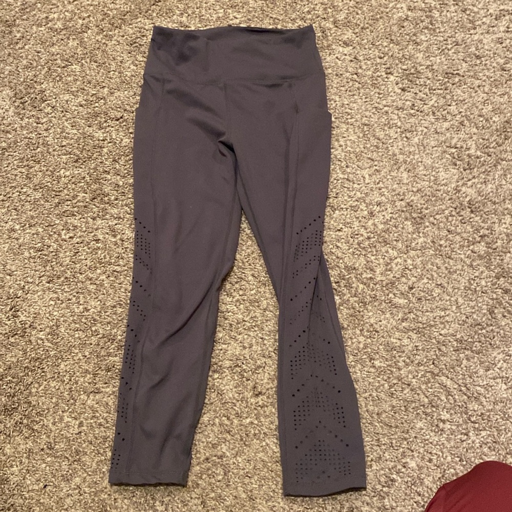 Senita Athletics laser cut leggings small